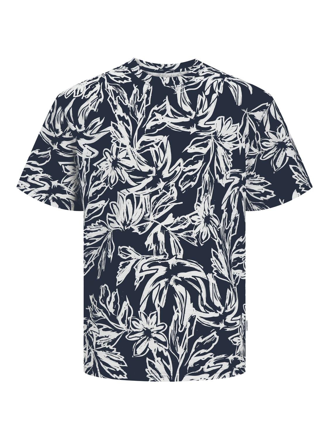 Jack & Jones All Over Print T-shirt Mini -Sky Captain - 12256827