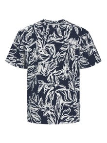 Jack & Jones Viso audinio raštas Marškinėliai Mini -Sky Captain - 12256827