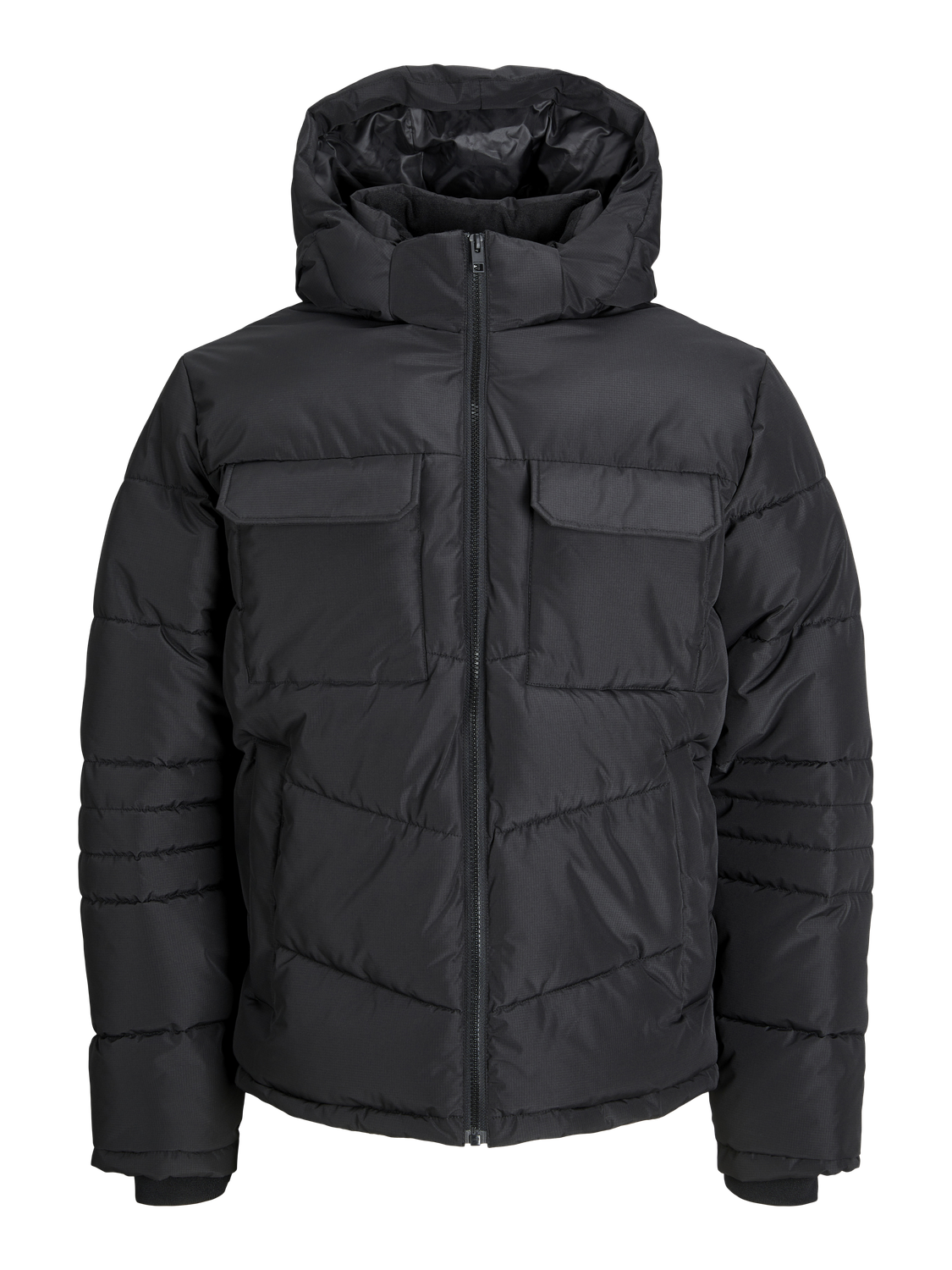 Black puffer jacket mens cheap online