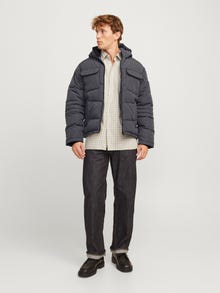 Jack & Jones Dynejakke -Dark Grey Melange - 12256858
