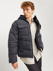 Jack & Jones Dynejakke -Dark Grey Melange - 12256858