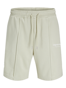 Jack & Jones Loose Fit Sweatshorts Mini -Celadon Tint - 12256883