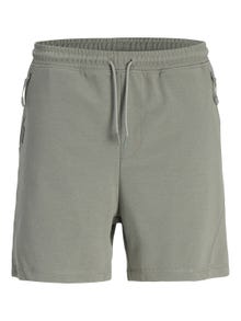 Jack & Jones Tight Fit Sweat-Shorts Mini -Agave Green - 12256886