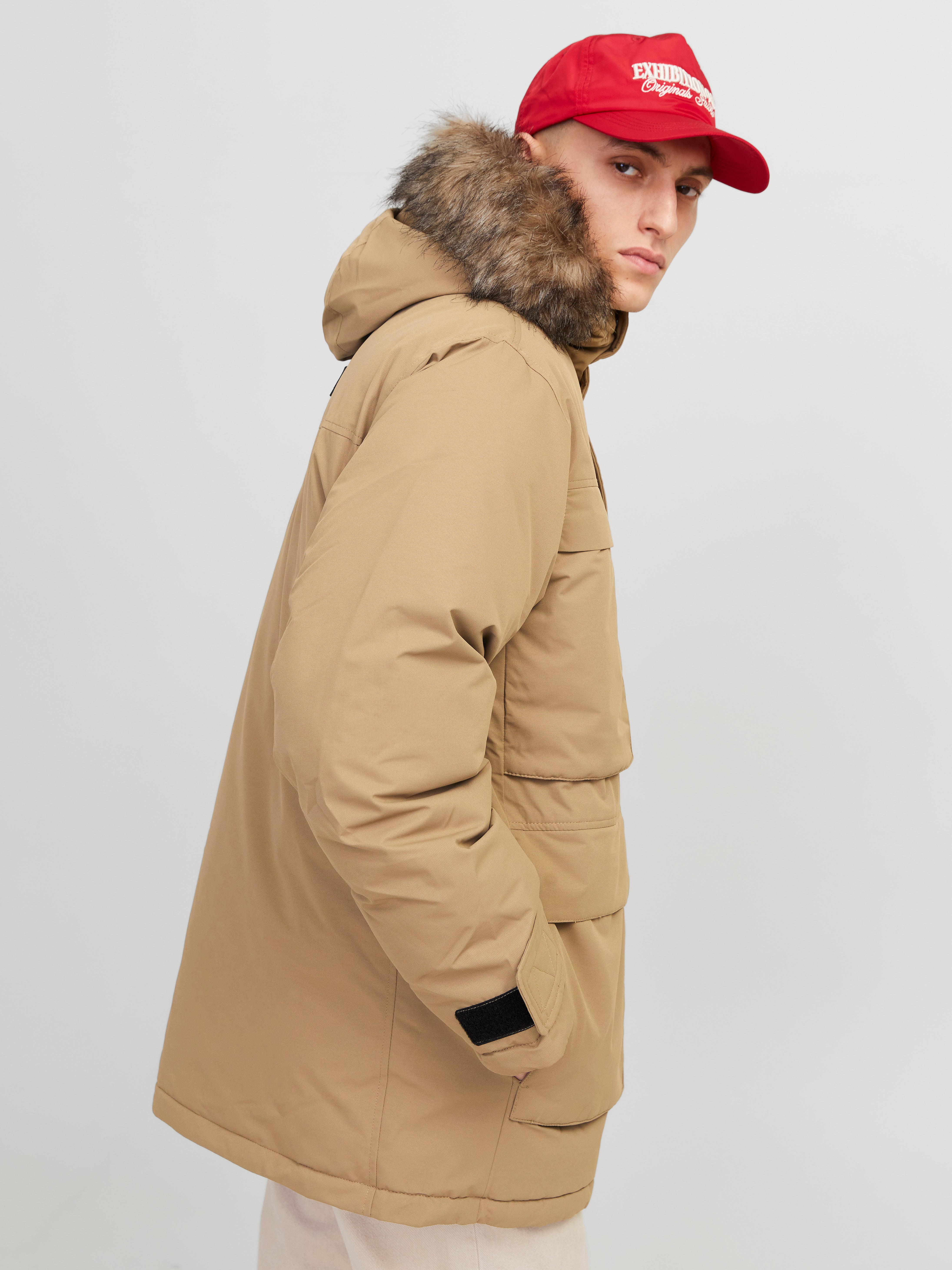 Parka Jack And Jones Shearling Jacket Jack And Jones Men's