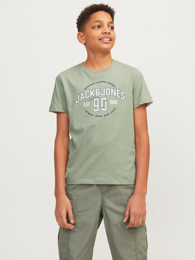 Jack & Jones 2-pack Printed T-shirt For boys - 12256906