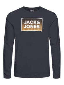 Jack & Jones Poikien 2-pakkainen Painettu T-paita -Dark Navy - 12256916