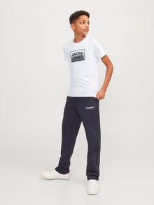 Jack & Jones Poikien 2-pakkainen Painettu T-paita -Dark Navy - 12256916