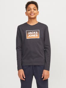 Jack & Jones 2-pack Printed T-shirt For boys -Dark Navy - 12256916