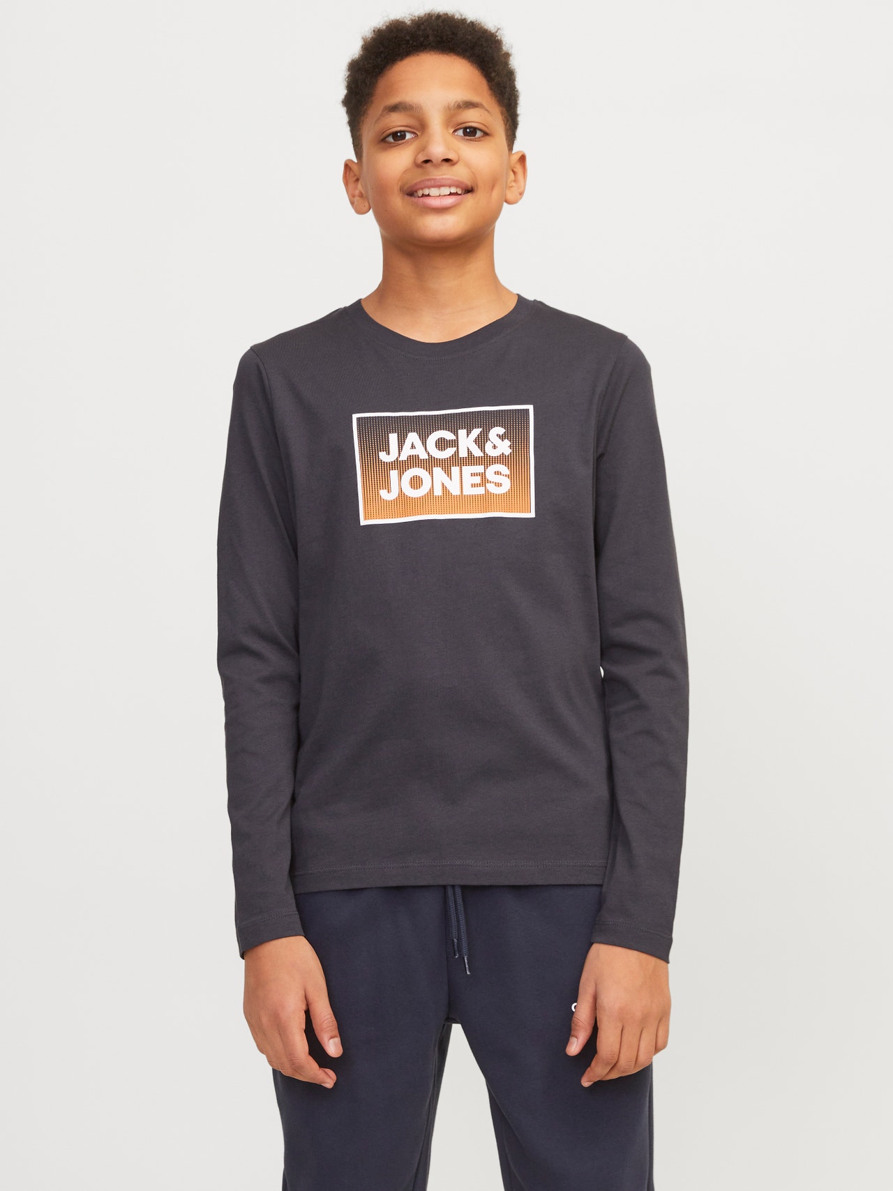 Jack & Jones Poikien 2-pakkainen Painettu T-paita -Dark Navy - 12256916