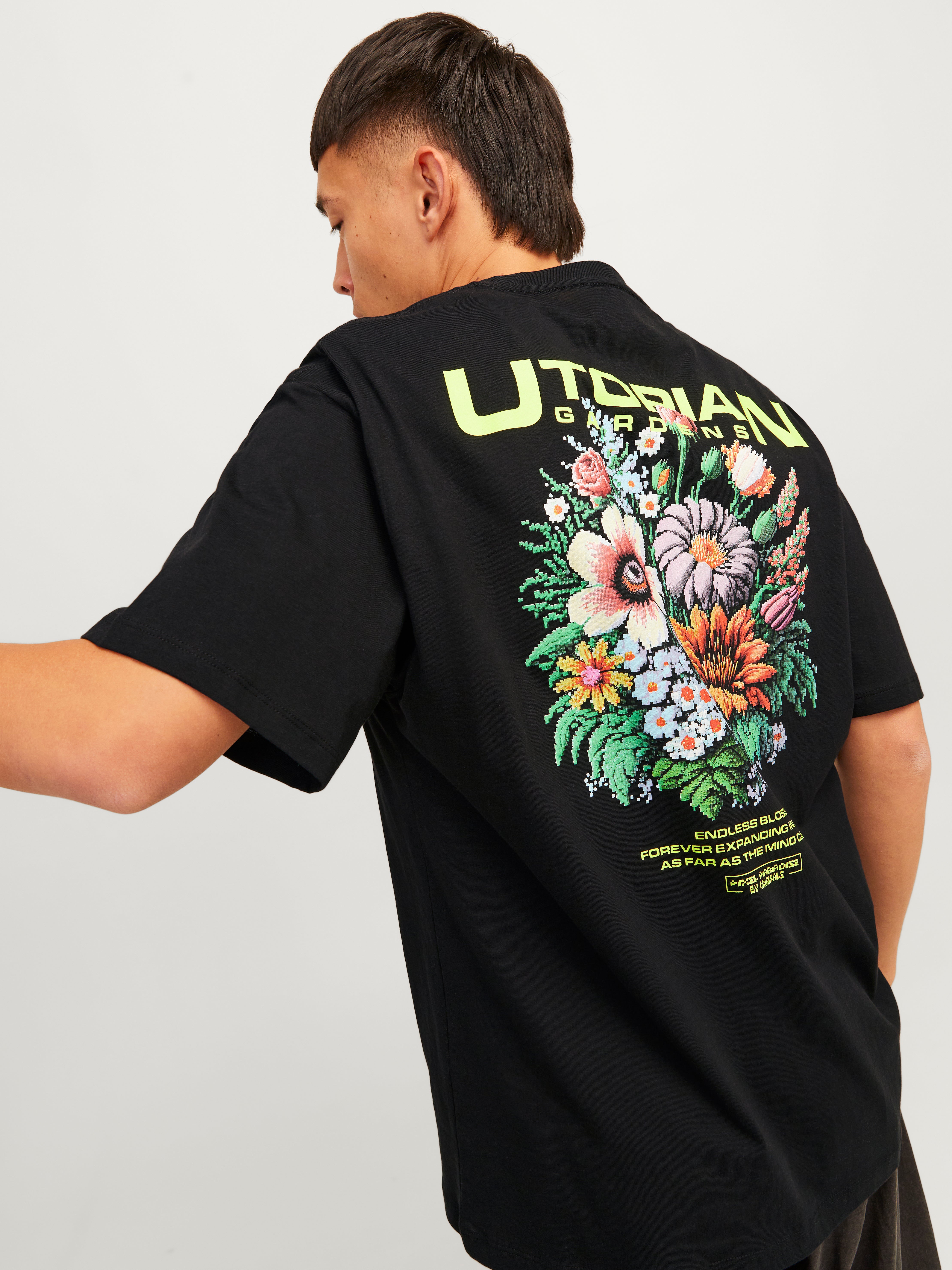 Jack & Jones Printed Crew neck T-shirt - 12256928