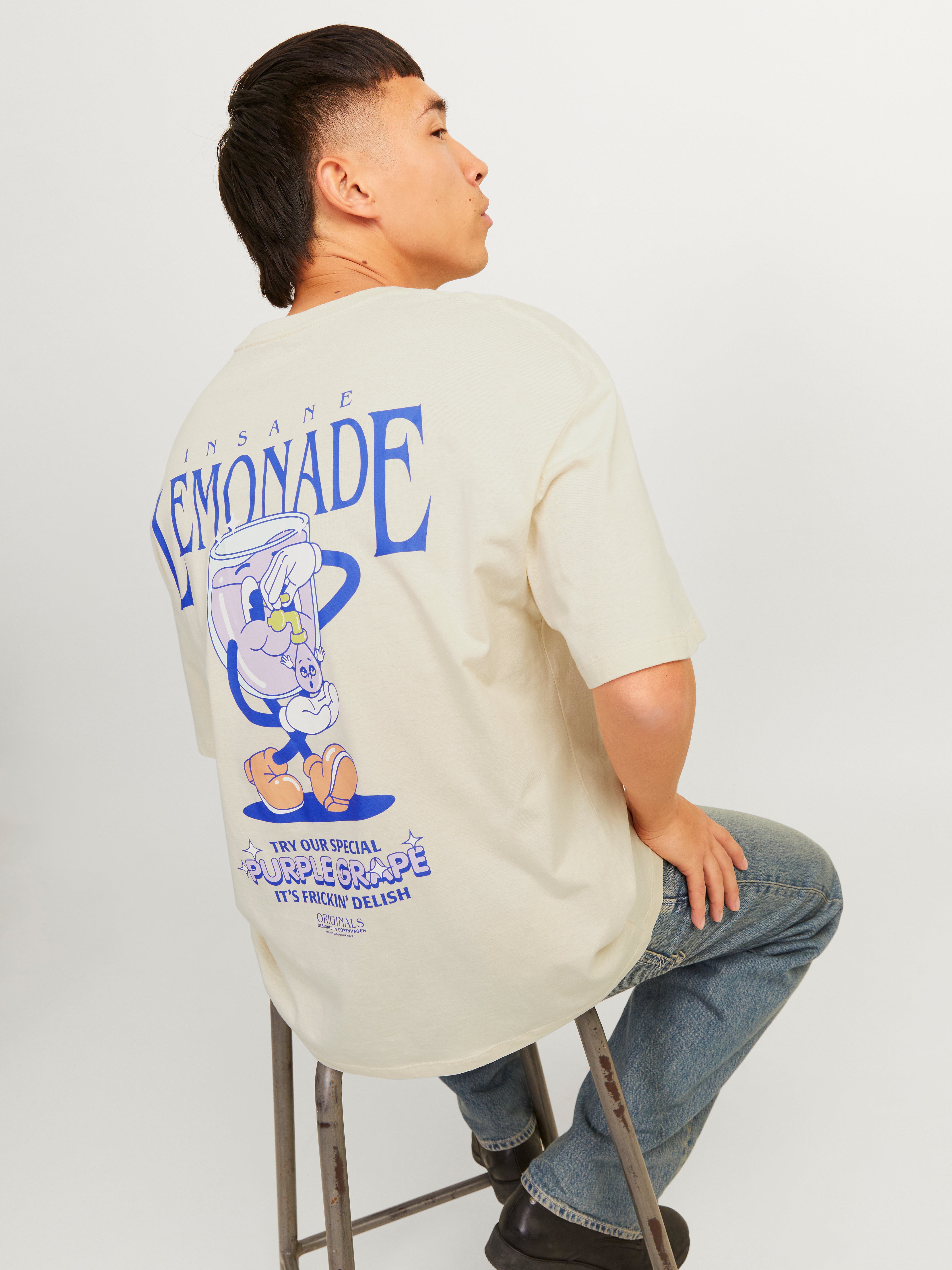 Jack & Jones Printed Crew neck T-shirt - 12256929