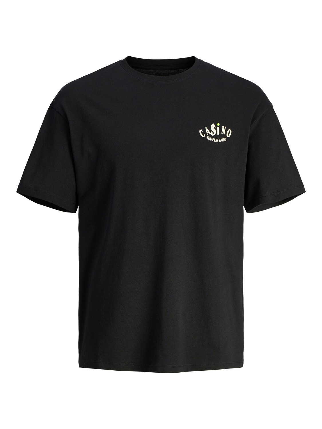 Jack & Jones T-shirt Imprimé Col rond -Black - 12256929