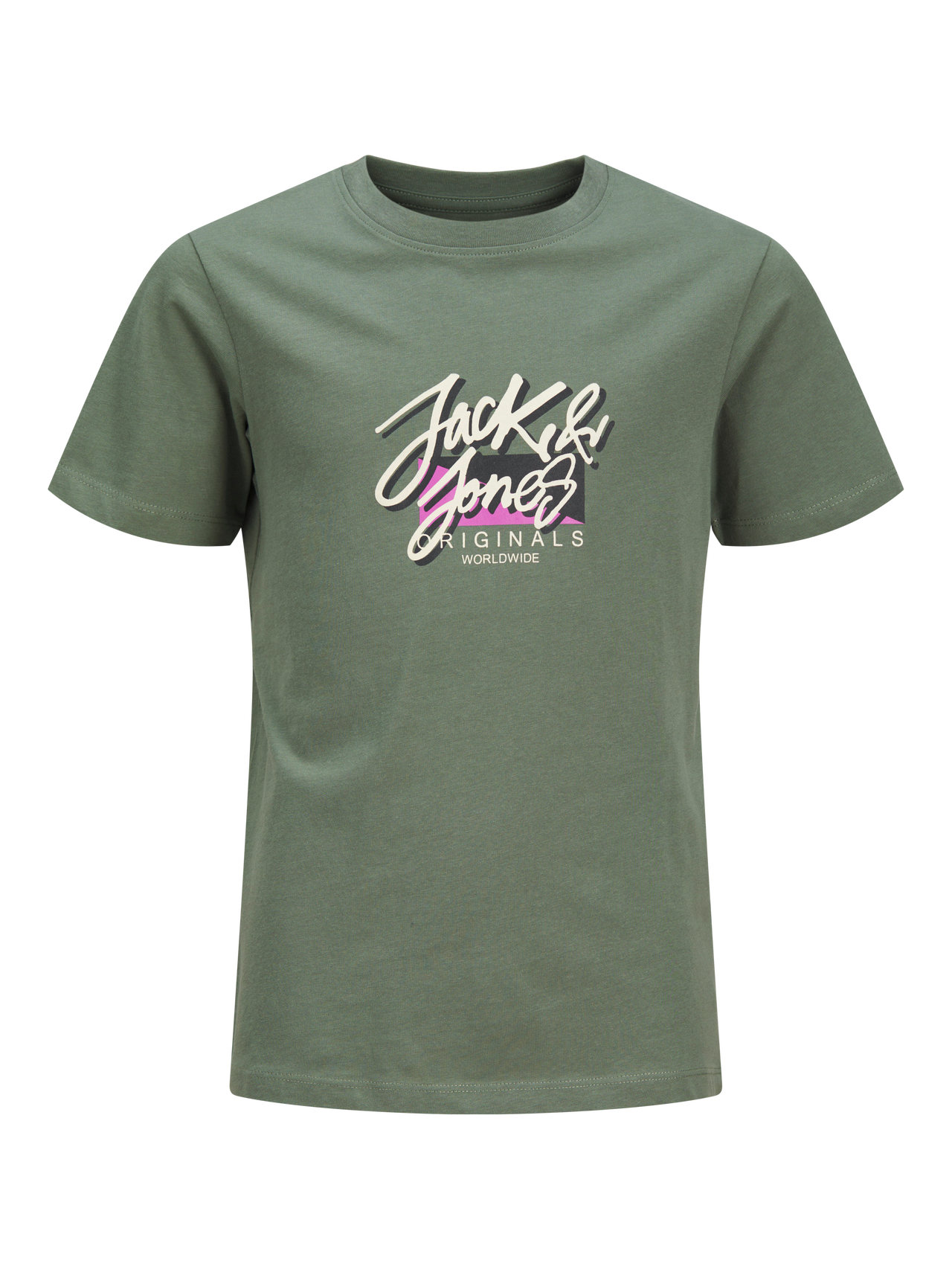 Jack & Jones Nadruk T-shirt Dla chłopców -Laurel Wreath - 12256938