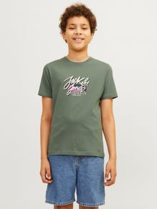 Jack & Jones Camiseta Estampado Para chicos -Laurel Wreath - 12256938