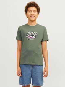 Jack & Jones Printed T-shirt For boys -Laurel Wreath - 12256938