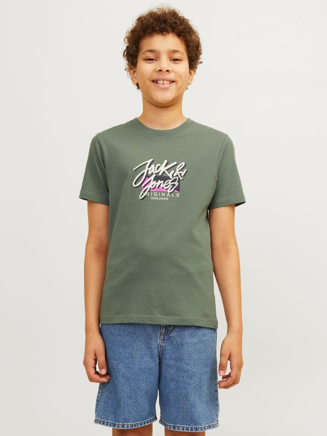 Jack & Jones Trükitud T-särk Junior - 12256938