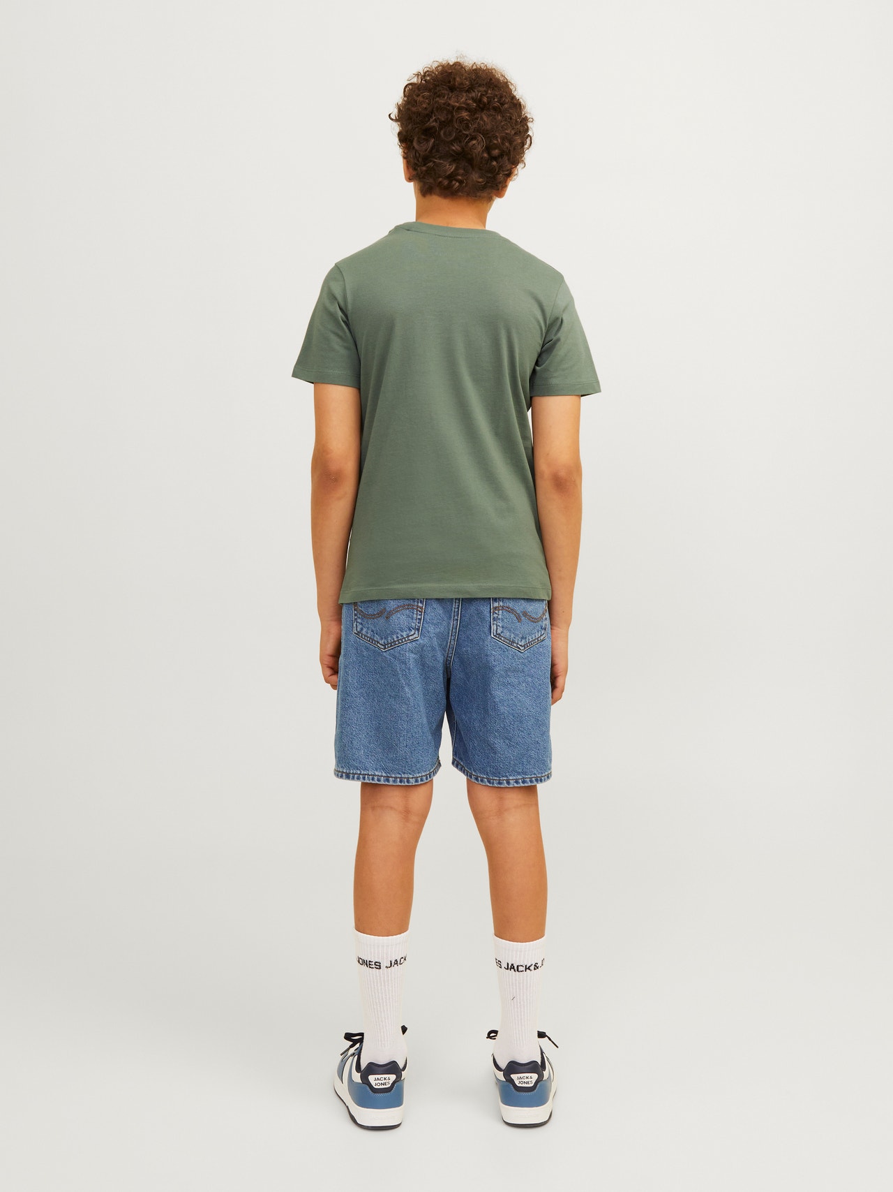 Jack & Jones Nadruk T-shirt Dla chłopców -Laurel Wreath - 12256938