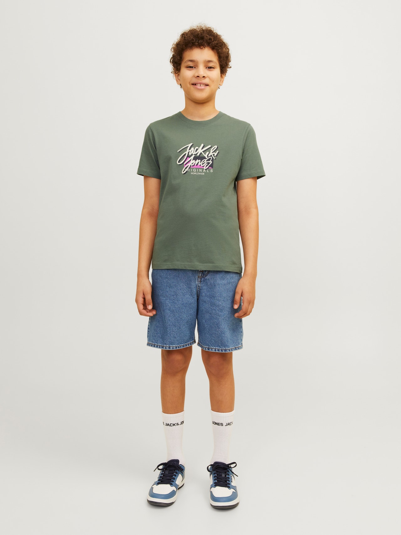 Jack & Jones T-shirt Imprimé Pour les garçons -Laurel Wreath - 12256938