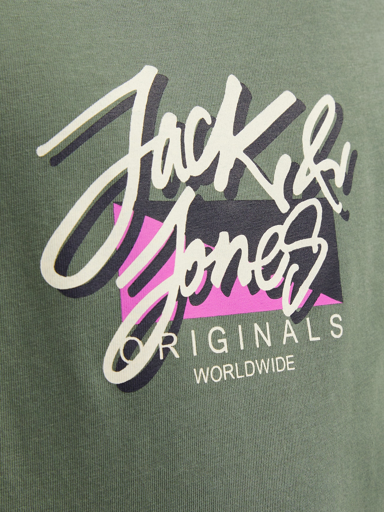 Jack & Jones Printet T-shirt Til drenge -Laurel Wreath - 12256938