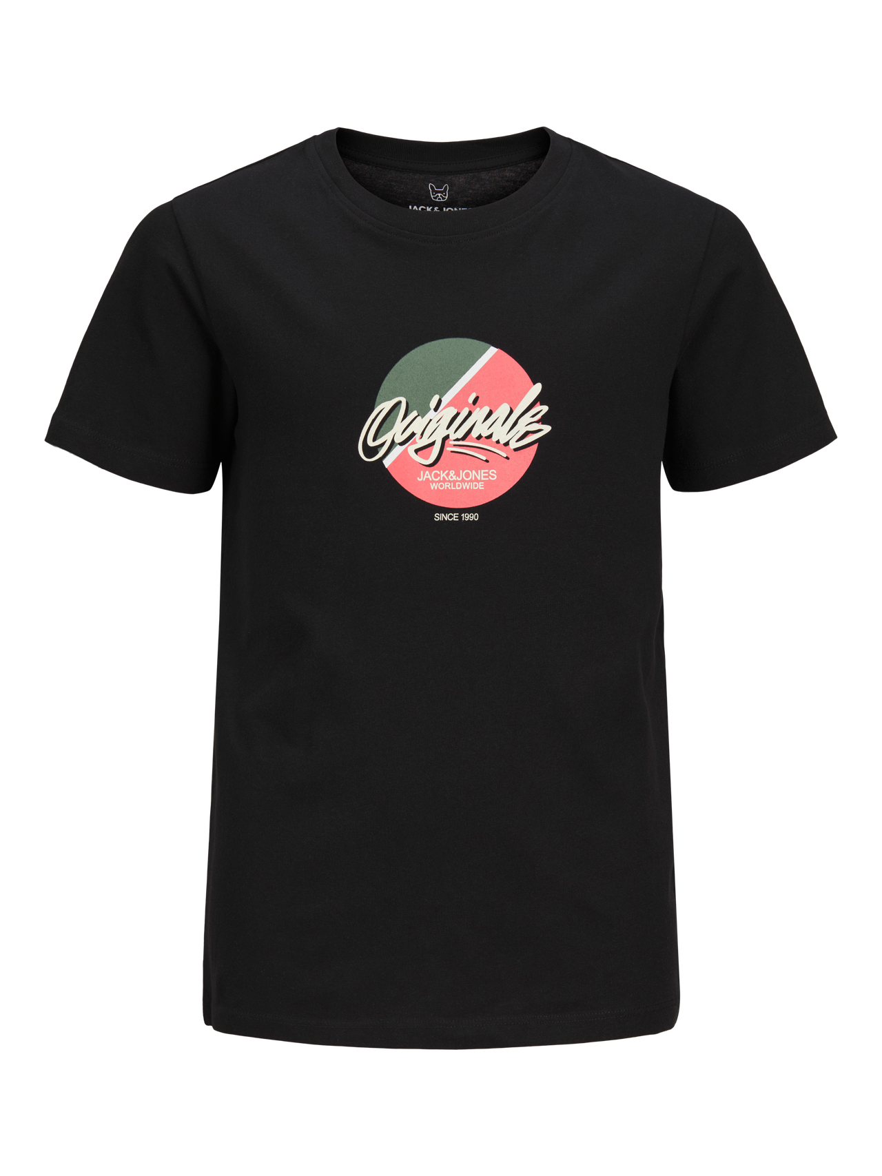 Jack & Jones Bedrukt T-shirt Voor jongens -Black - 12256938