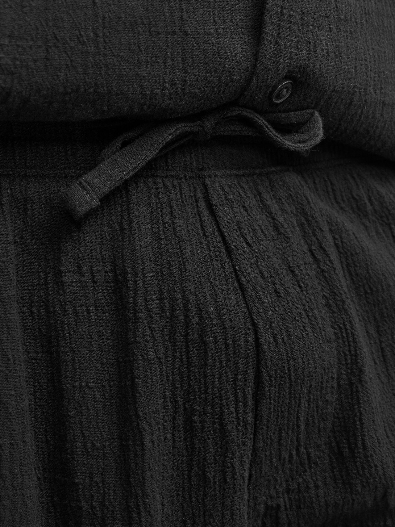 Jack & Jones Wide Fit Klassikalised püksid -Black - 12256940