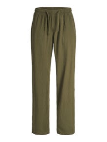 Jack & Jones Calças clássicas Wide Fit -Olive Night - 12256940