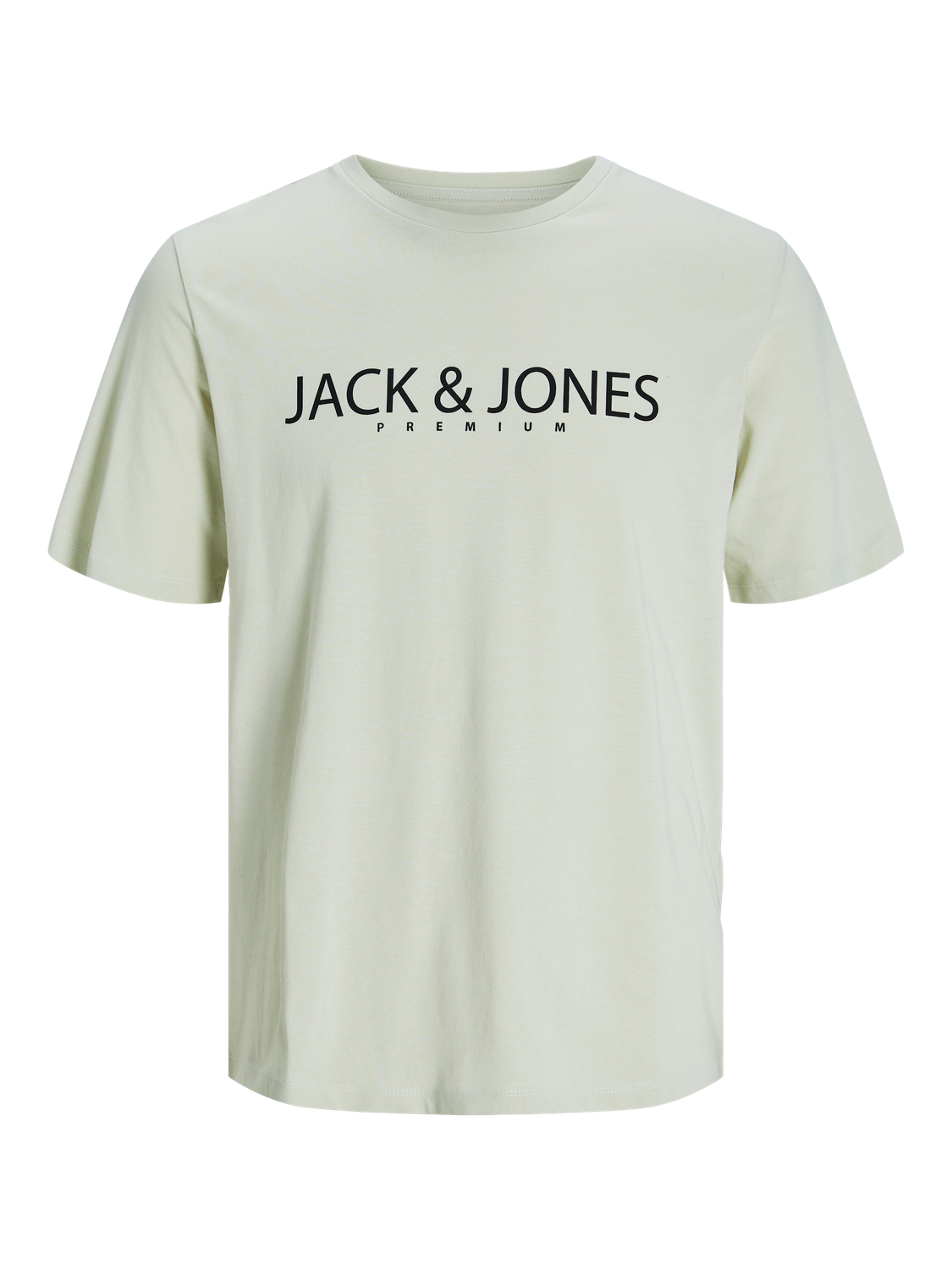 Jack & Jones Logo Crew neck T-shirt -Green Tint - 12256971