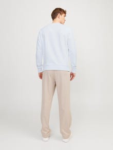 Jack & Jones Gedruckt Sweatshirt mit Rundhals -Bright White - 12256972
