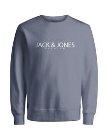 Jack & Jones Potištěný Mikina s kulatým výstřihem -Troposphere - 12256972