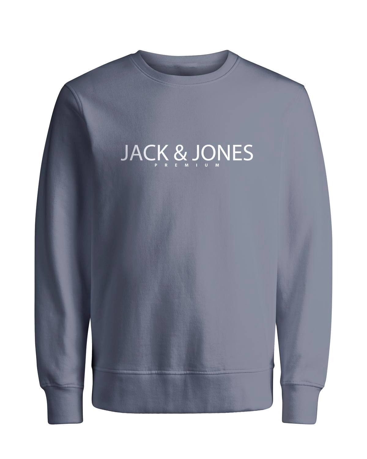 Jack & Jones Tryck Crewneck tröja -Troposphere - 12256972