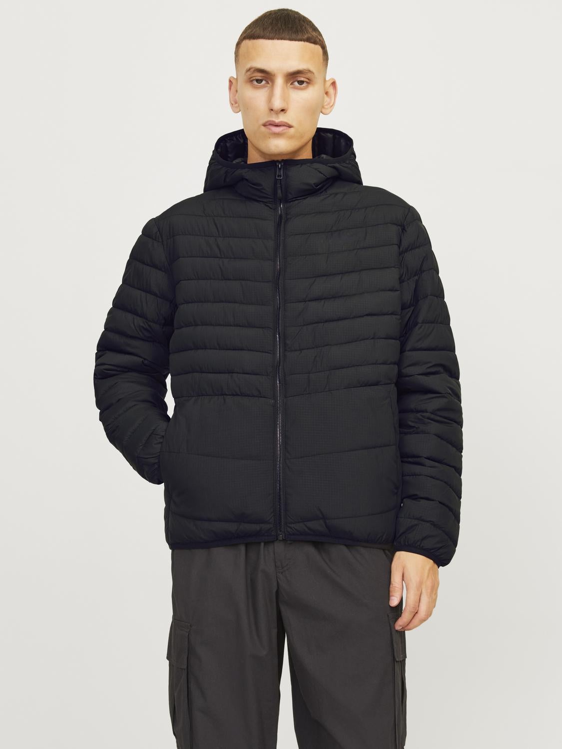 Puffer jacket Black Jack Jones