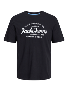 Jack & Jones 5-pack Printed Crew neck T-shirt -Apricot Ice - 12256984