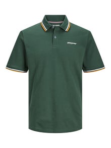 Jack & Jones 2-pak Printet Polo T-shirt -Navy Blazer - 12256996