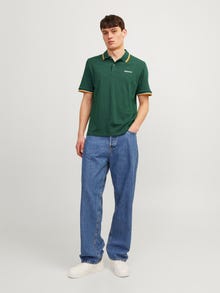 Jack & Jones 2-pak Nadruk Polo T-shirt -Navy Blazer - 12256996