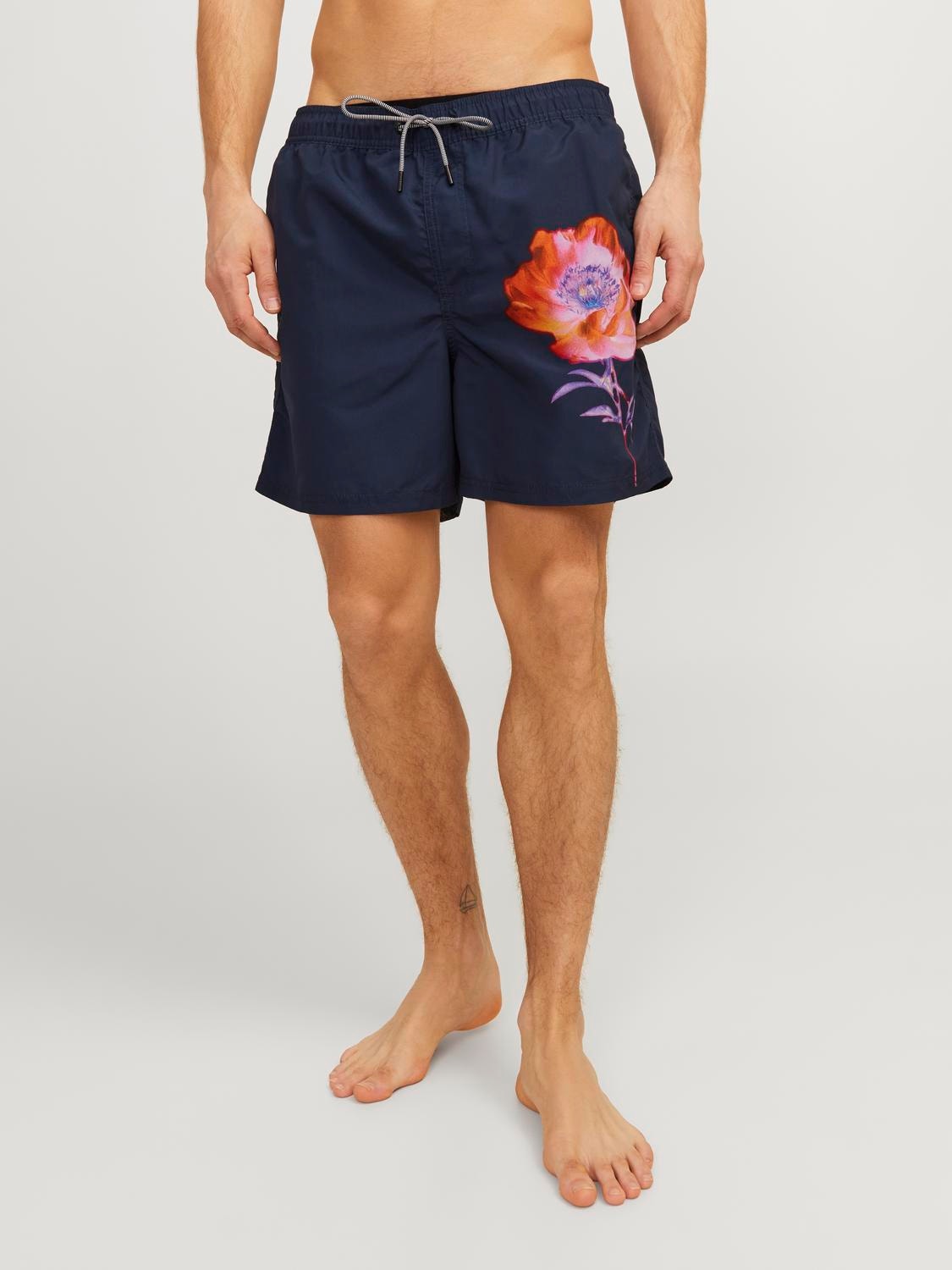 Jack & Jones Regular Fit Badehose -Navy Blazer - 12257069