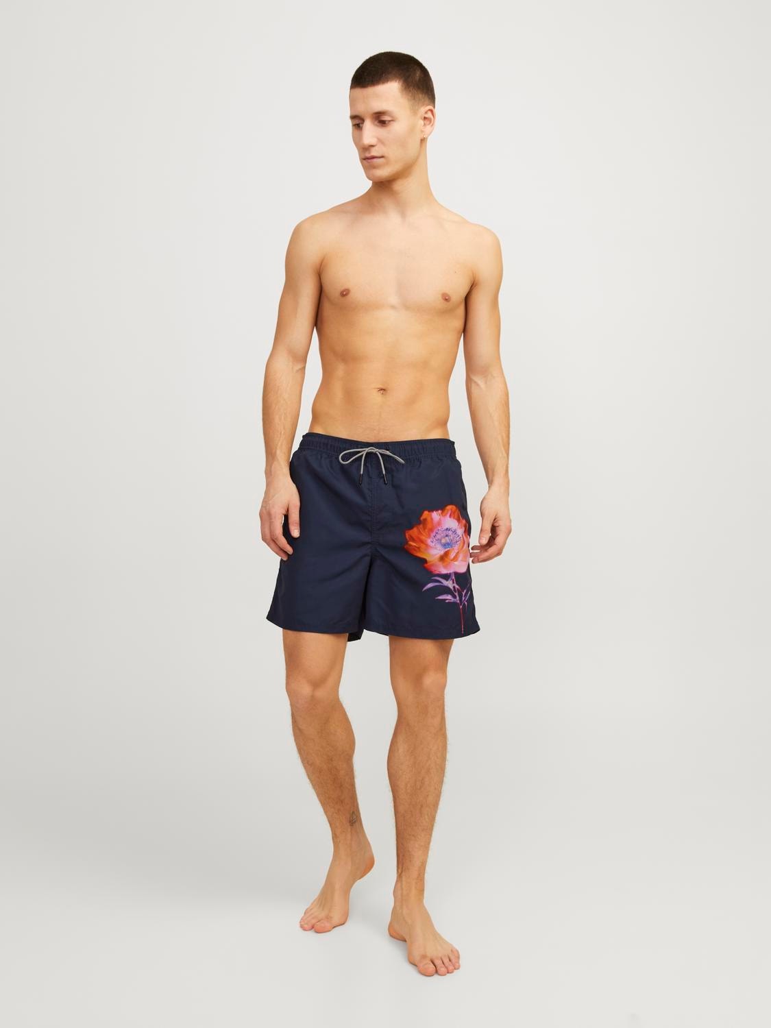 Jack & Jones Regular Fit Badehose -Navy Blazer - 12257069