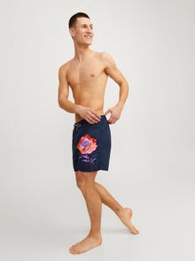Jack & Jones Klasikinis kirpimas Plaukimo šortai -Navy Blazer - 12257069