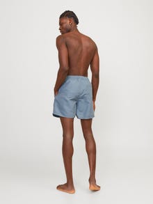 Jack & Jones Klasikinis kirpimas Plaukimo šortai -Agave Green - 12257069