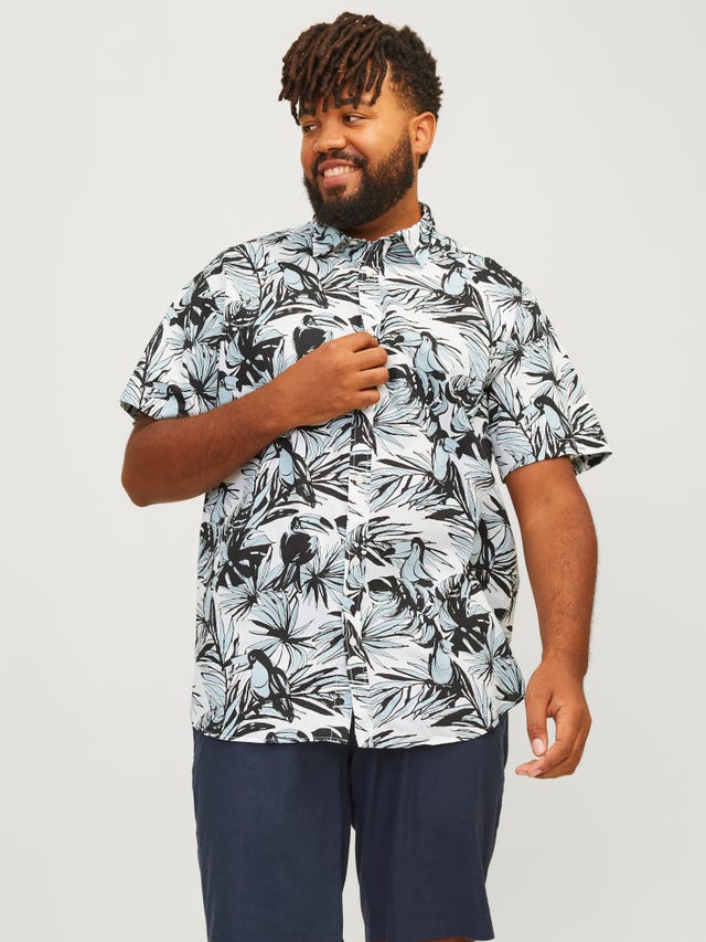 Jack & Jones Plus Size Relaxed Fit Overhemd - 12257093