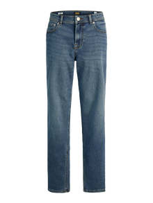 Jack & Jones JJICLARK JJORIGINAL SQ 223 NOOS MNI Klasikinio kirpimo džinsai Mini -Blue Denim - 12257110