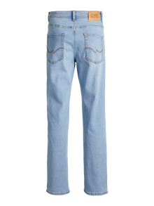 Jack & Jones JJICLARK JJORIGINAL SQ 702 NOOS MNI Klasikinio kirpimo džinsai Mini -Blue Denim - 12257127
