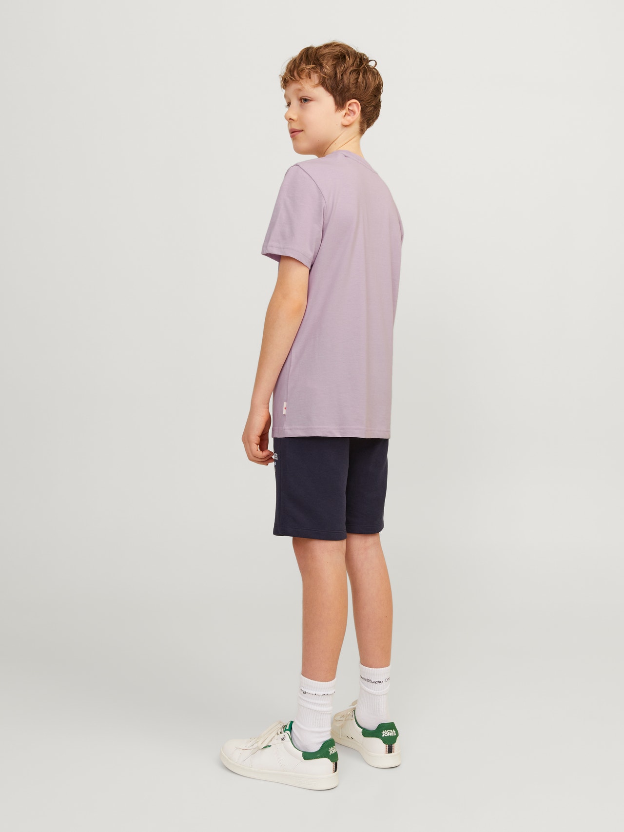 Jack & Jones Printed T-shirt For boys -Lavender Frost - 12257131