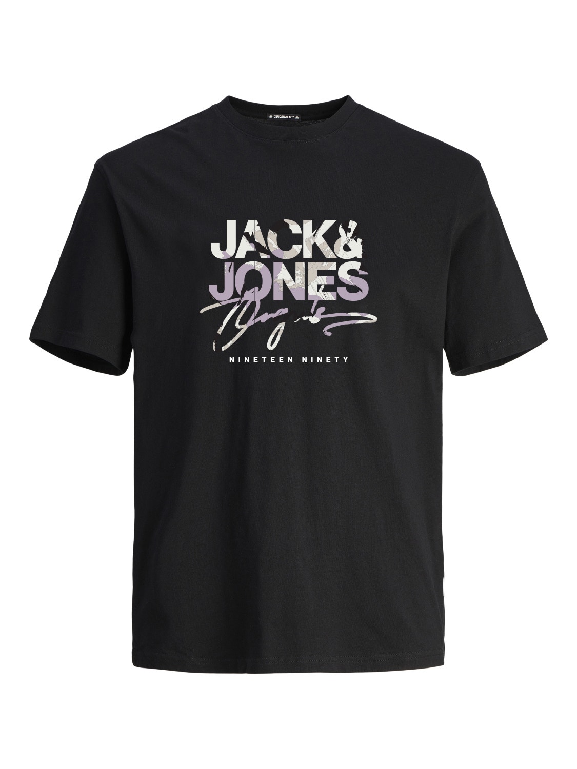 Jack & Jones T-shirt Estampar Para meninos -Black - 12257133