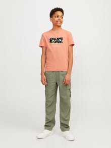 Jack & Jones Nadruk T-shirt Dla chłopców -Canyon Sunset - 12257133