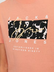 Jack & Jones Bedrukt T-shirt Voor jongens -Canyon Sunset - 12257133