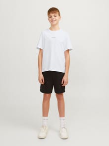 Jack & Jones Camiseta Estampado Para chicos -Bright White - 12257134