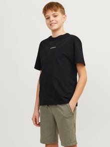 Jack & Jones Spausdintas raštas Marškinėliai For boys -Black - 12257134