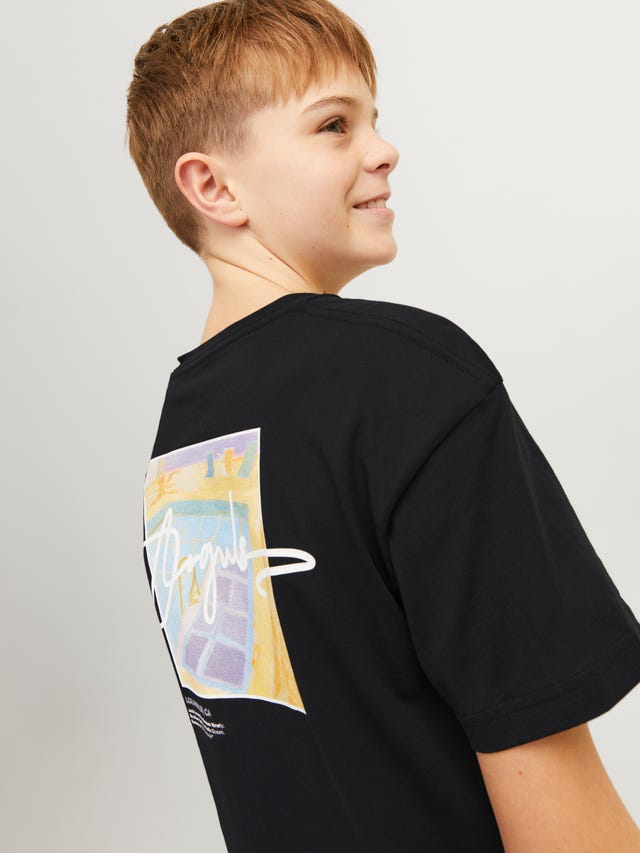 Jack & Jones Nadruk T-shirt Dla chłopców - 12257134