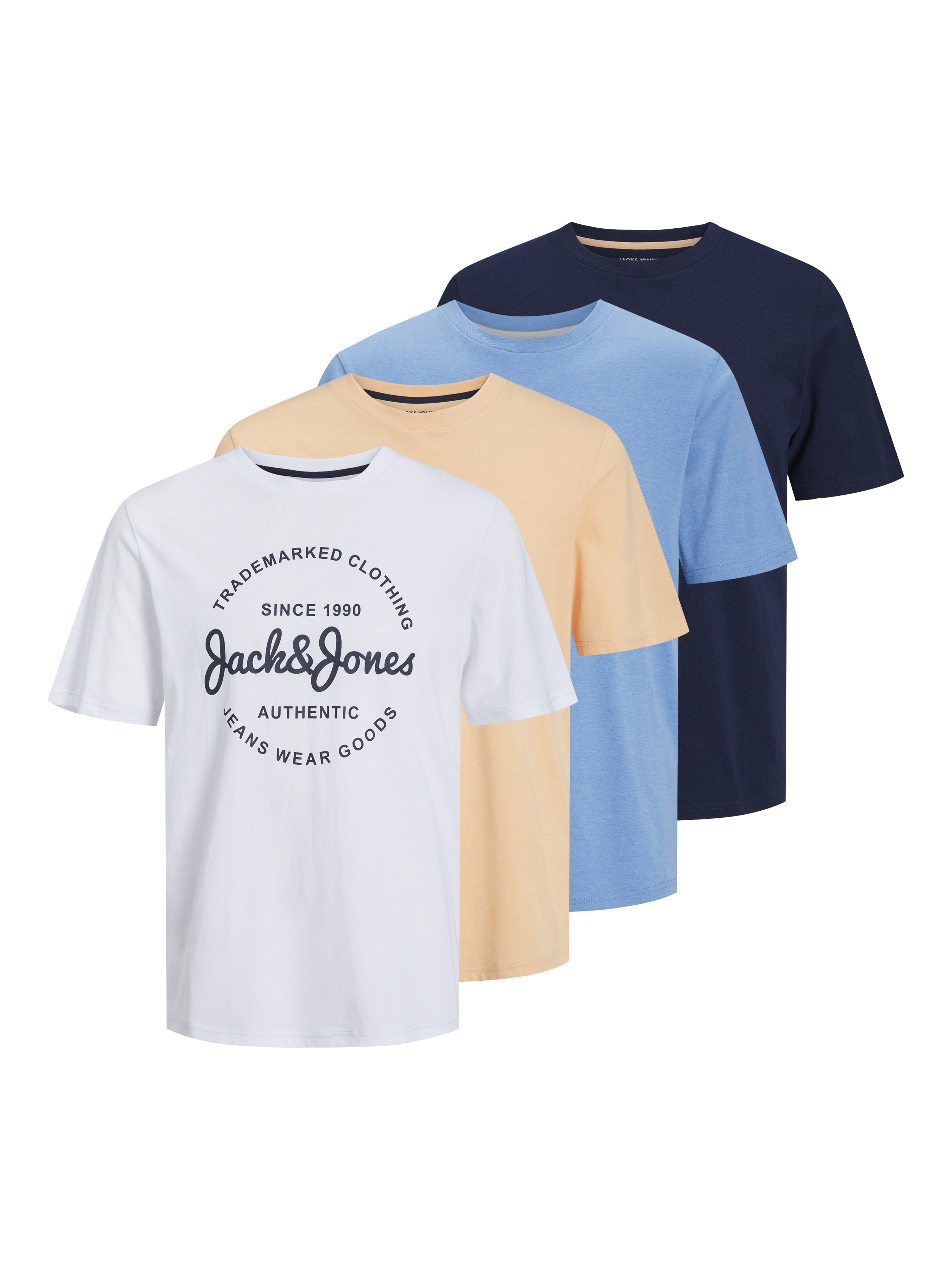 Thumbnail - Plus Size 5er-pack Gedruckt T-shirt