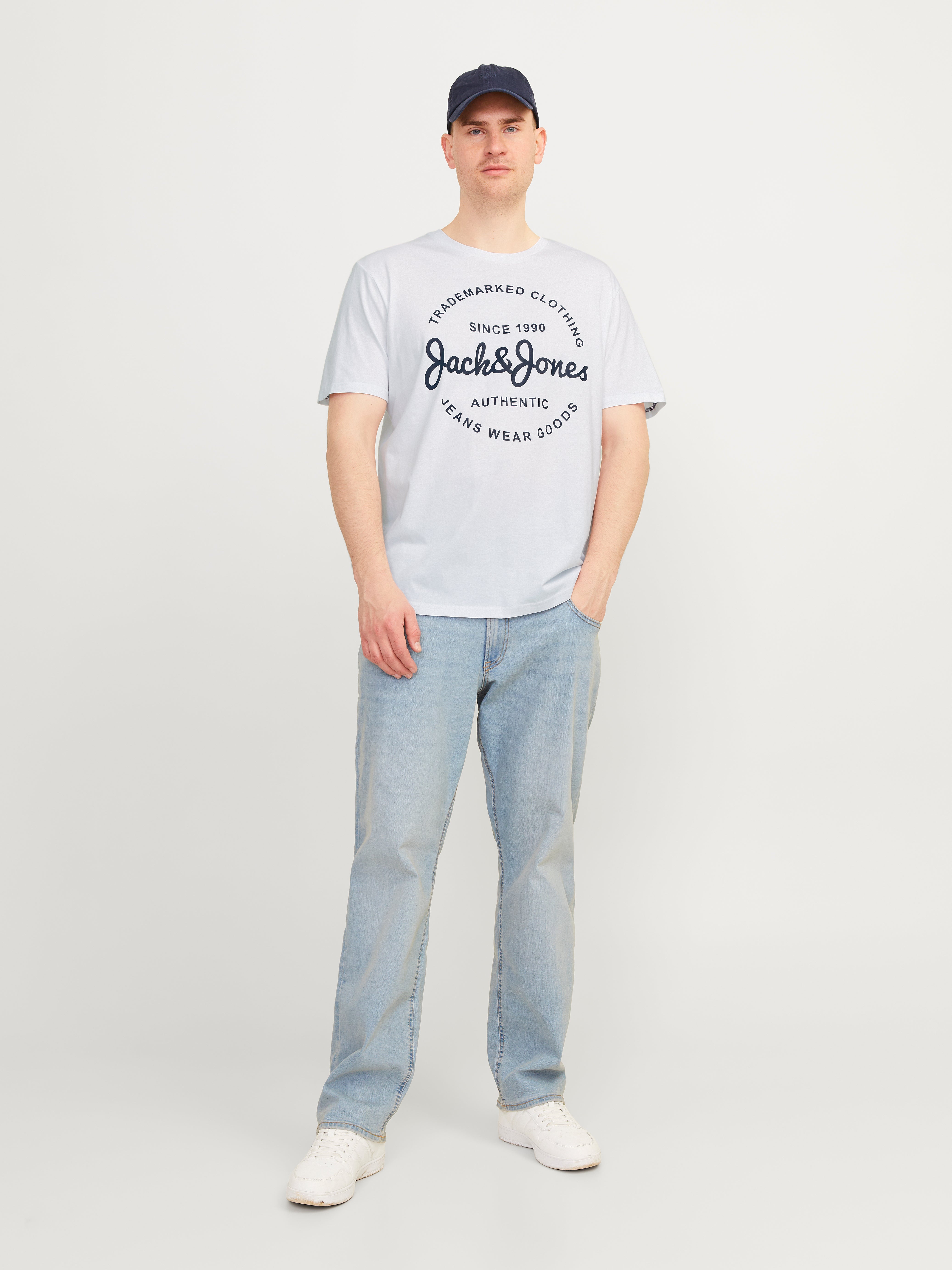 Plus Size 5-pack Bedrukt T-shirt